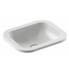 Раковина накладная Jacob Delafon Vox EYB102-00, 56 х 40 см, с переливным отверстием