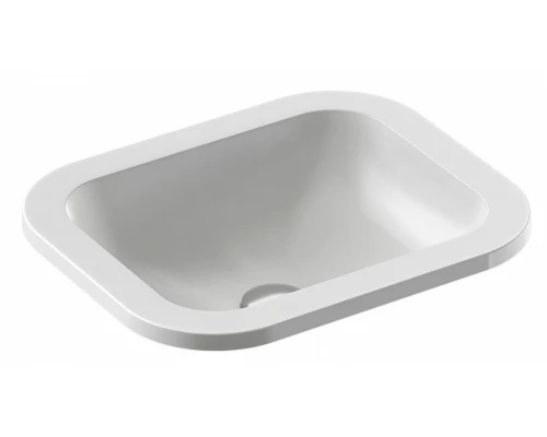 Раковина накладная Jacob Delafon Vox EYB102-00, 56 х 40 см, с переливным отверстием