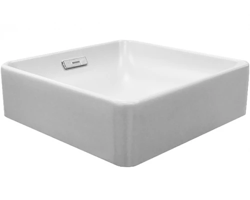 Раковина накладная Jacob Delafon Vox E2661-0 (EVG102-00), 40 х 40 см, с переливным отверстием