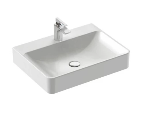 Раковина накладная Jacob Delafon Vox EVD112-00, 60 х 45 см, с переливным отверстием