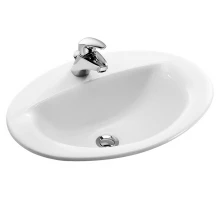 Раковина Jacob Delafon Patio E4155-00 (E1291-00) 56*43 см врезная сверху