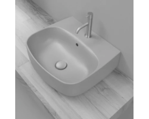 Раковина накладная Kerasan Nolita 534001*1, 50 х 45 см, цвет белый глянцевый