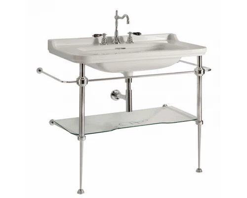 Раковина Kerasan Waldorf 4141K1bi/cr*1, 80*55 см