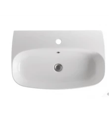 Раковина накладная Kerasan Nolita 534201*1, 70 х 45 см, цвет белый глянцевый