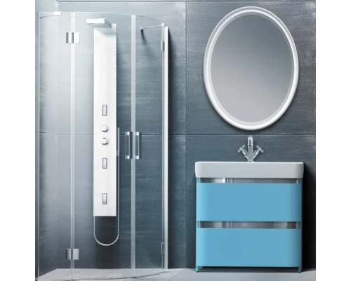 Раковина Kirovit Олимпиа 80, 4640021061091, фаянс, белый