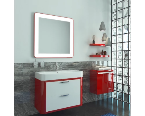 Раковина Kirovit Олимпиа 80, 4640021061091, фаянс, белый