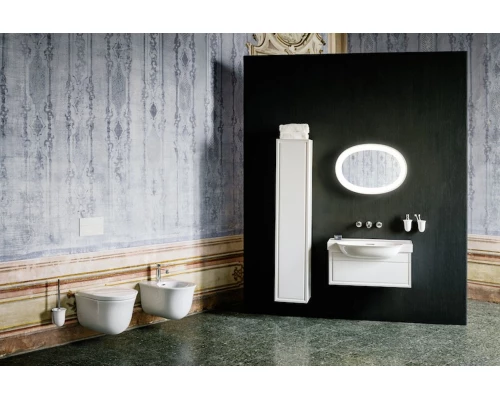 Раковина Laufen The New Classic 8.1385.5.000.104.1,  80 х 48 х 16.5 см подвесная, белый глянцевый