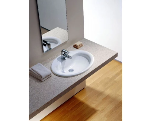 Раковина Laufen Pro 8.1395.1.000.104.1, 56*44 см, врезная сверху