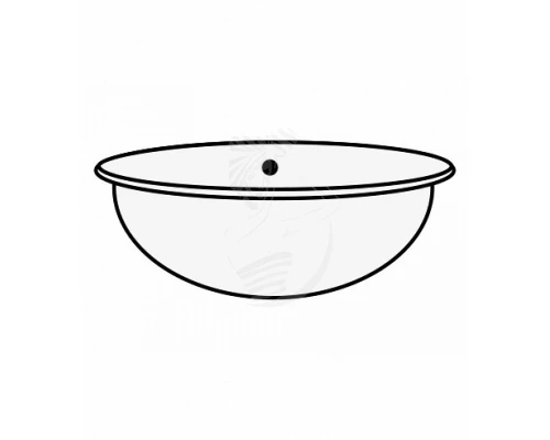 Раковина керамическая Migliore белая, 29899