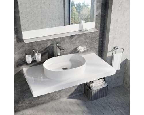 Раковина Ravak Ceramic Slim O, 55 х 37 см, цвет белый, XJX01155001