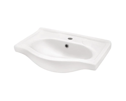 Раковина мебельная Santek Селигер-60, WH110268, 60.5 x 44.5 см, белая