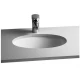 Раковина Vitra 6039B003-0012 S20 42 см, встраиваемая снизу