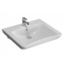 Раковина Vitra S20 5289B003-0001 60 см подвесная, 1 отверстие для смесителя, с переливом