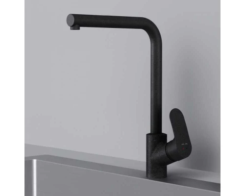 Смеситель для кухни Am.Pm Like, черный матовый, F8005022