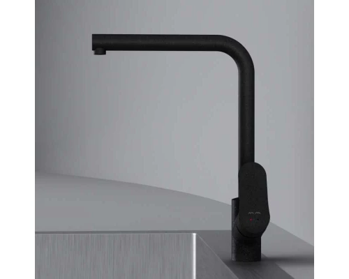 Смеситель для кухни Am.Pm Like, черный матовый, F8005022