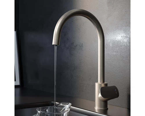 Смеситель Am.Pm Like F8007711 для кухни с каналом для питьевой воды, сатин