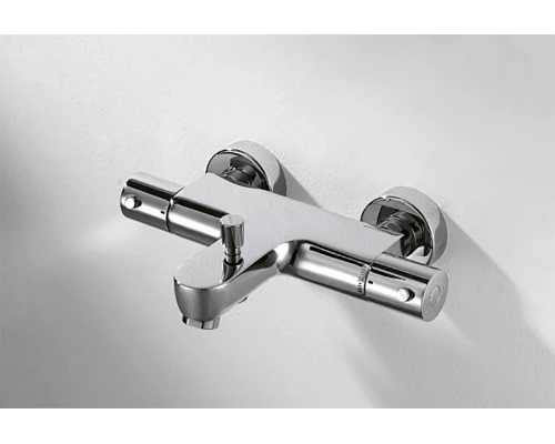 Смеситель Bravat Stream F63984C-01B для ванны термостатический