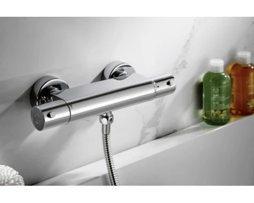 Смеситель Bravat Stream F93984C-01B для душа термостатический