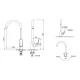 Смеситель Bravat Eler F7191238CP-RUS для кухонной мойки