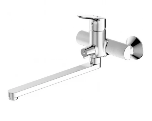 Комплект смесителей для ванной комнаты Bravat Drop, хром, F00409C