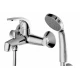 Смеситель Bravat Fit F6135188CP-B-RUS для ванны и душа, короткий излив