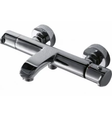 Смеситель Bravat Waterfall F673114C-01A-RUS термостатический для ванны, короткий излив