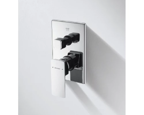 Смеситель встраиваемый в стену Bravat Phillis P69195C-ENG функции 3, хром