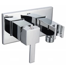 Смеситель Cezares Articoli Vari для душа и гигиенического душа с держателем, хром, CZR-DA6-01