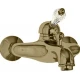 Смеситель Cezares VINTAGE-VM-02-Sw для ванны и душа, бронза, ручка Swarovski