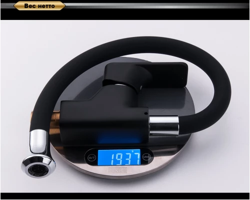 Смеситель D&K Berlin Technische DA1432915 для кухни, черный