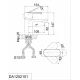 Смеситель D&K Durer Bayern DA1252101 для раковины