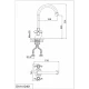 Смеситель D&K Lorsch Hessen DA1412401 для кухонной мойки