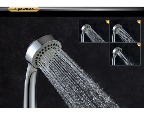 Смеситель D&K Venice Gondola для ванны и душа, хром, DA1023381
