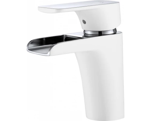 Смеситель D&K Berlin Steinbeis DA1432816 для раковины, белый