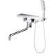 Смеситель D&K Berlin Steinbeis для ванны и душа, белый/хром, DA1453316
