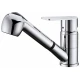 Смеситель D&K Lessing Rhein DA1322501 для кухонной мойки, с вытяжным душем