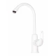 Смеситель D&K Rhein.Eucharius DA1372426 для кухонной мойки, высокий, белый