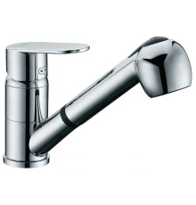 Смеситель D&K Speyer Rhein DA1312501 для кухонной мойки, с вытяжным душем