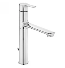 Смеситель E.C.A Luna 102108974EX для раковины с удлиненным корпусом и донным клапаном