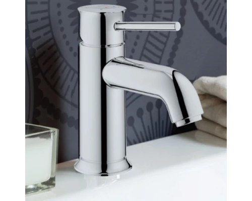 Смеситель для раковины Grohe BauClassic 23161000 с донным клапаном