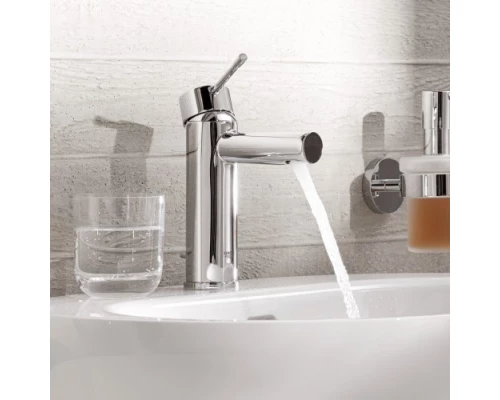 Смеситель для раковины Grohe Essence+ 23379001, с донным клапаном, хром