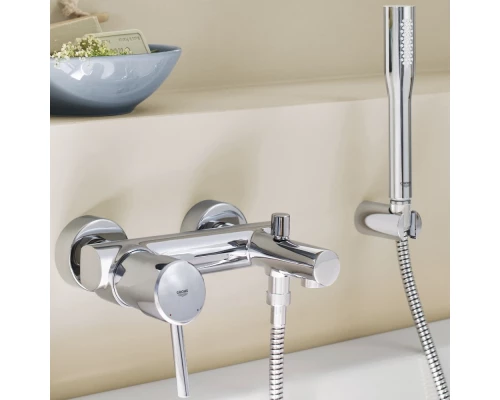Смеситель Grohe Concetto New  32212001 для ванны/душа с гарнитуром
