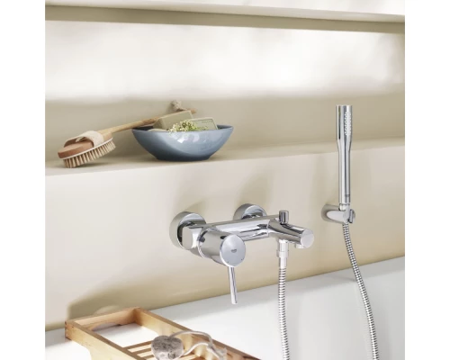 Смеситель Grohe Concetto New  32212001 для ванны/душа с гарнитуром