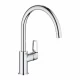 Смеситель Grohe BauLoop 31368001 для кухонной мойки, высокий излив