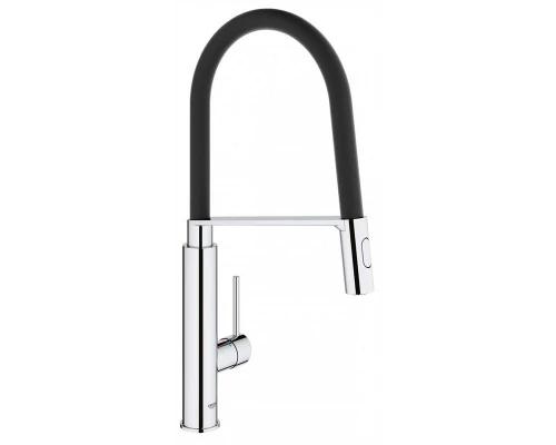 Смеситель Grohe Concetto New 31491000 для кухонной мойки, черный