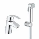 Смеситель Grohe Eurosmart New 23124002 для раковины с гигиеническим душем