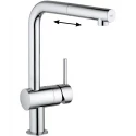 Смеситель Grohe Minta 32168000 для кухонной мойки с выдвижным изливом