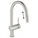 Смеситель Grohe Minta 32321DC2 для кухонной мойки, с выдвижным изливом