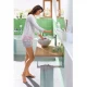 Смеситель для раковины Hansgrohe Novus 71123000, с донным клапаном