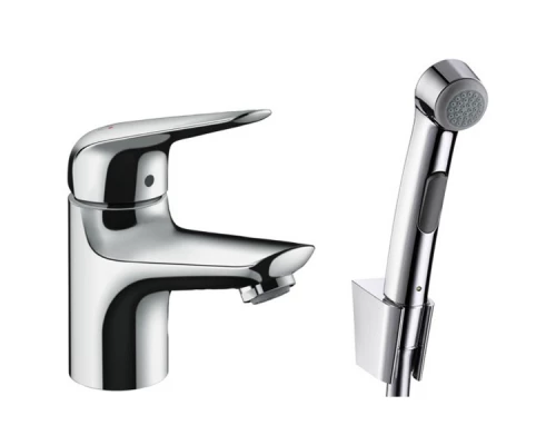 Смеситель для биде Hansgrohe Novus 71144000 с гигиеническим душем